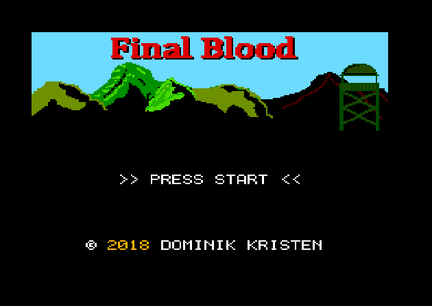 Final Blood — sstitle (WOR)