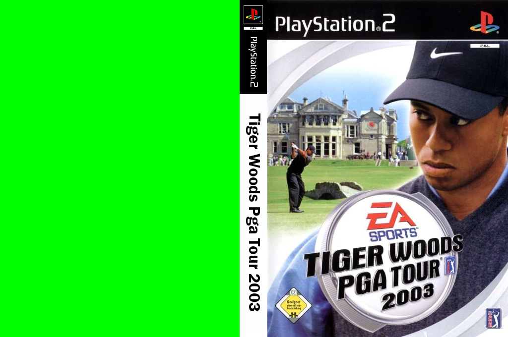 Tiger Woods PGA Tour 2003 — box-texture (DE)