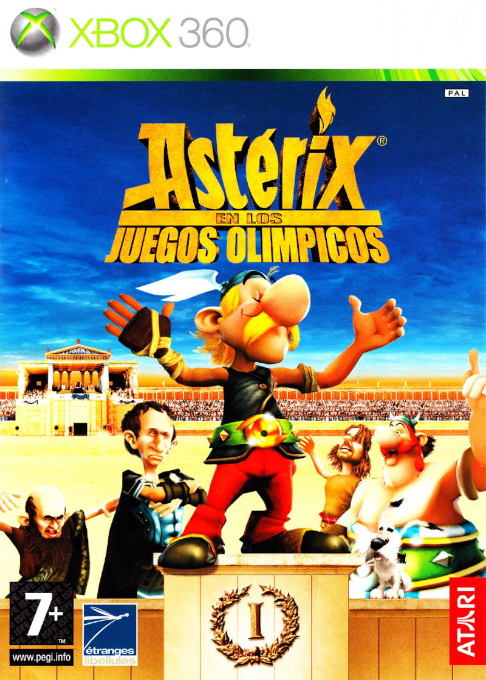 Asterix at the Olympic Games — box-2D (SP)