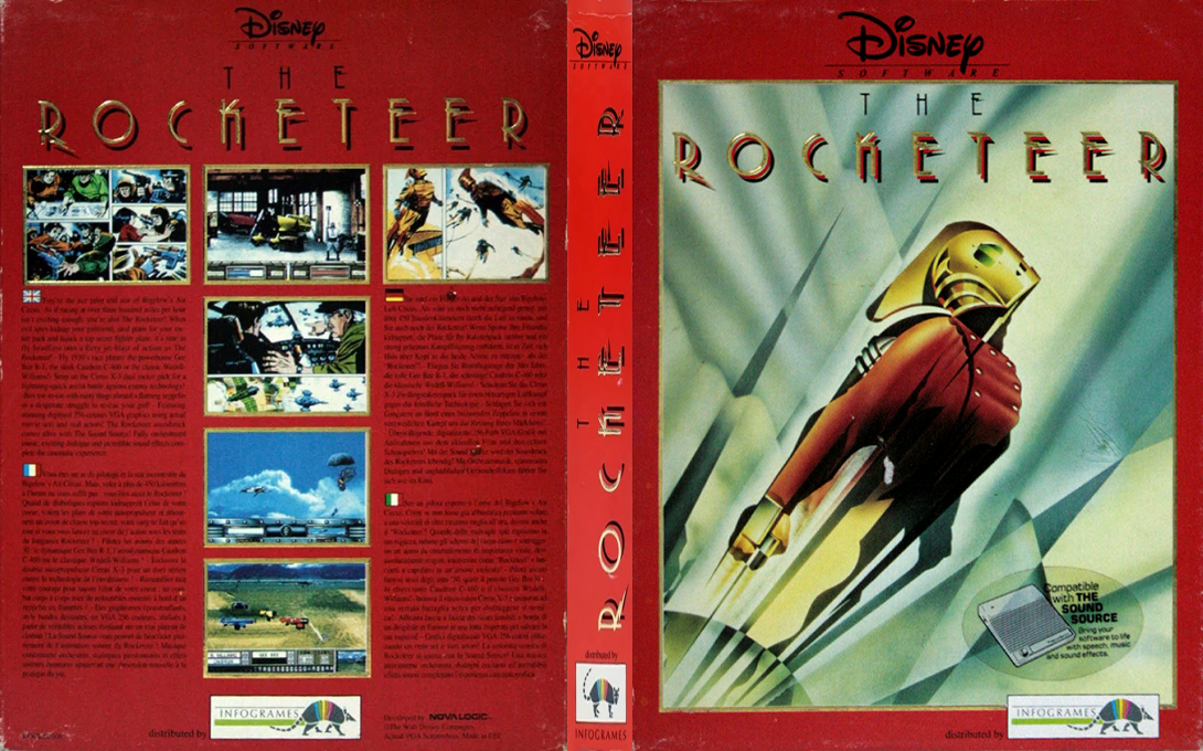 Rocketeer, The — box-texture (EU)