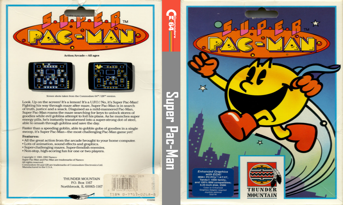 Super Pac-Man — box-texture (US)