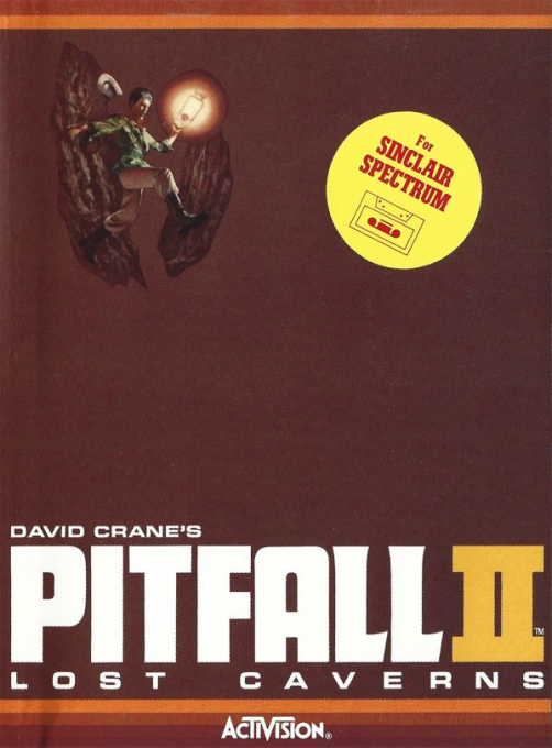 Pitfall 2 - Lost Caverns box art