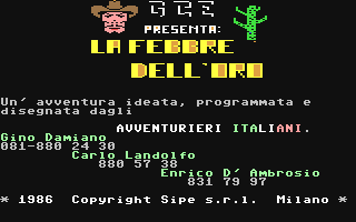 Febbre dell'Oro, La — sstitle (IT)