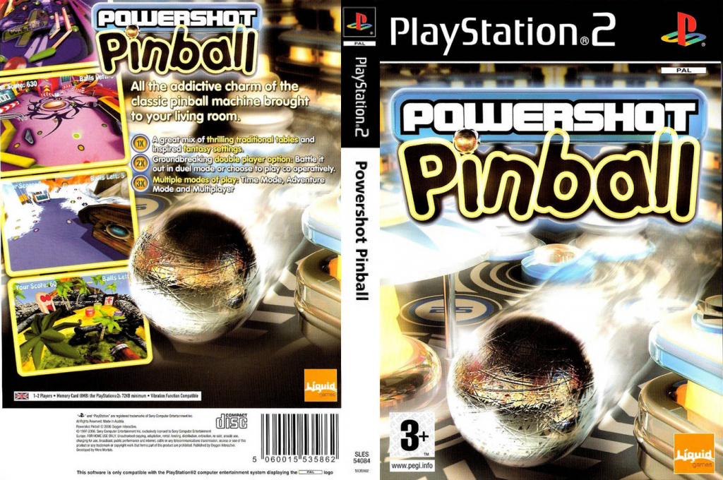 Powershot Pinball — box-texture (EU)