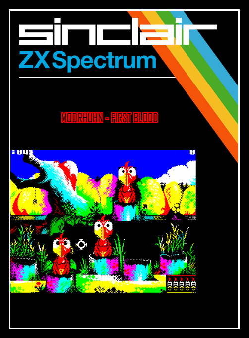 Moorhuhn - First Blood box art