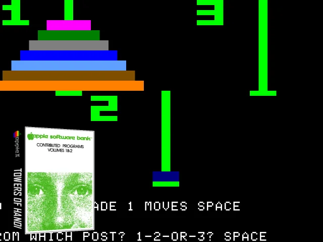 Towers of Hanoi — mixrbv2 (WOR)