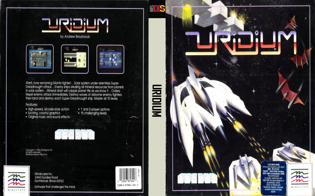 Uridium — box-texture (US)