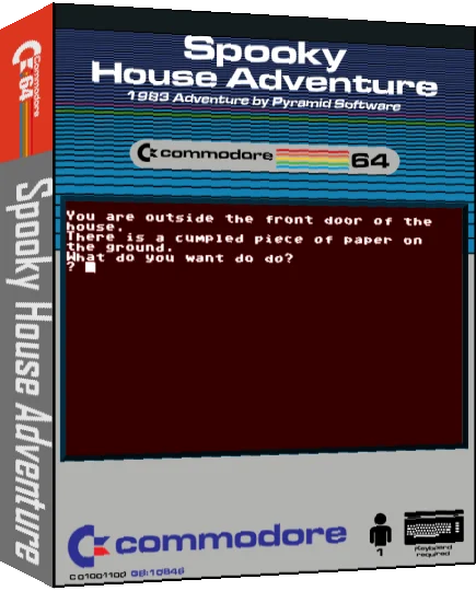 Spooky House Adventure — box-3D (CUS)