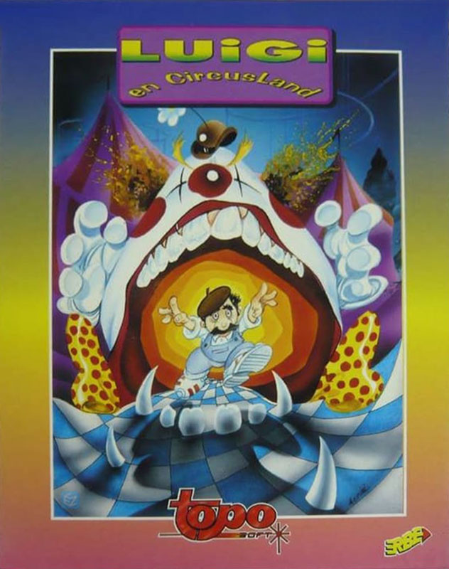 Luigi En Circusland box art