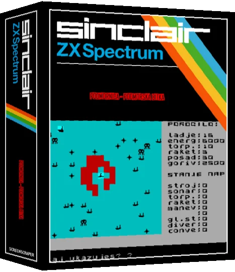 Podmornica - Podmorska Bitka — box-3D (SS)