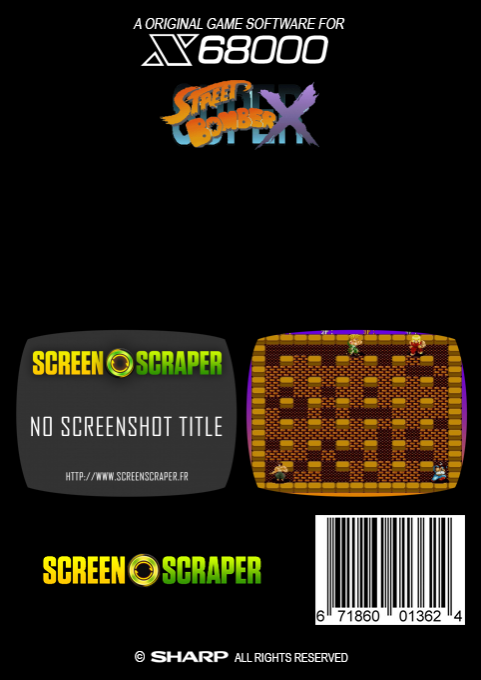 Super Street Bomber X — box-2D-back (SS)