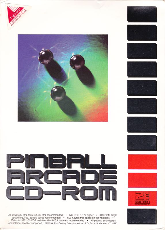 Pinball Dreams Deluxe box art