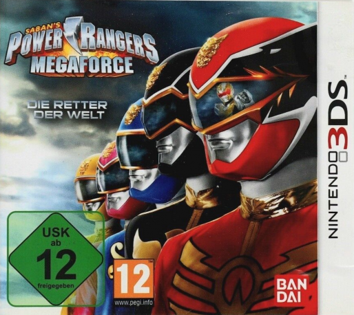 Power Rangers Megaforce — box-2D (DE)