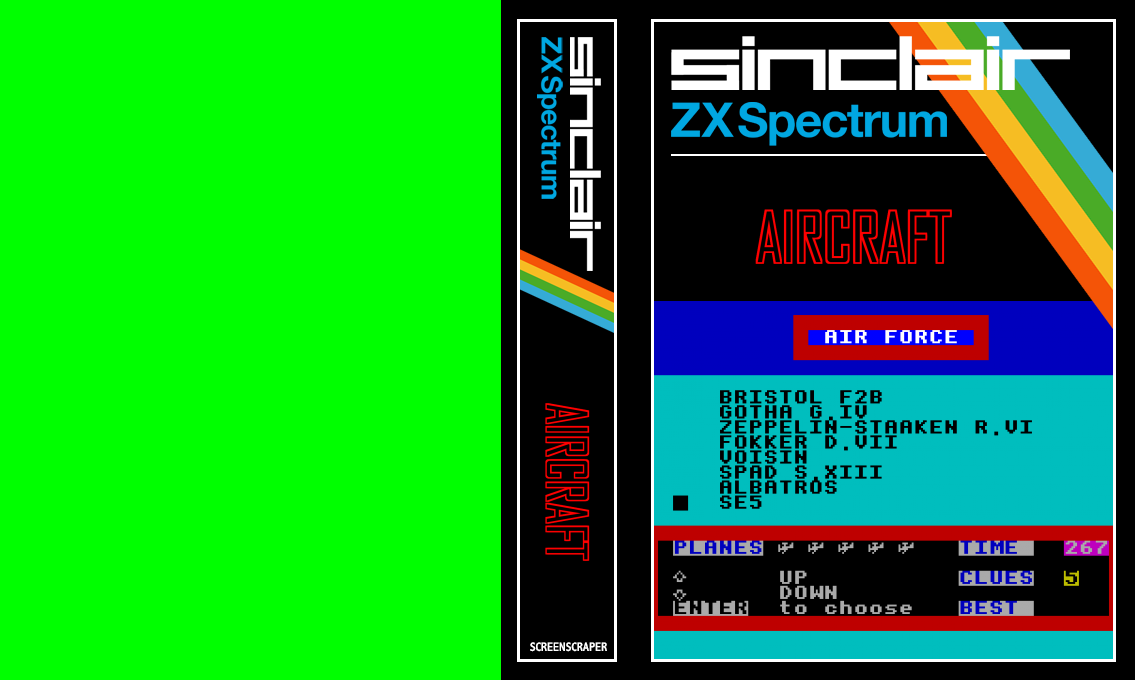 Aircraft — box-texture (SS)