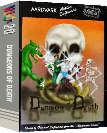 Dungeons of Death — box-3D (EU)