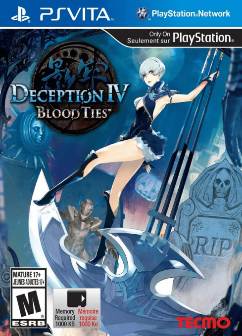 Deception 4 - Blood Ties box art