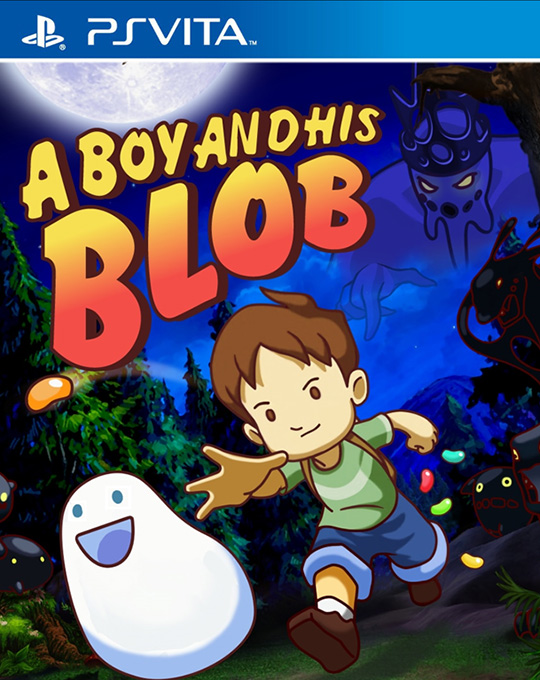 A Boy And His Blob box art