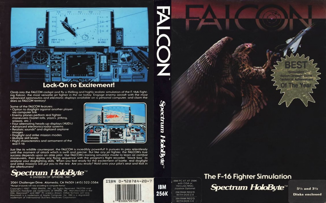 Falcon — box-texture (US)