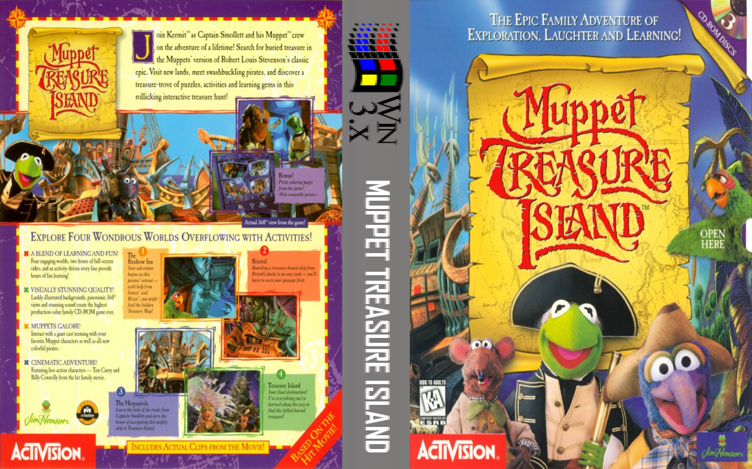 Muppet Treasure Island — box-texture (WOR)