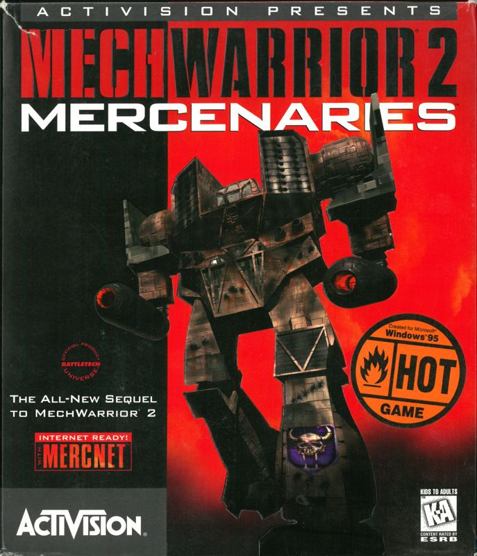 MechWarrior 2: Mercenaries box art