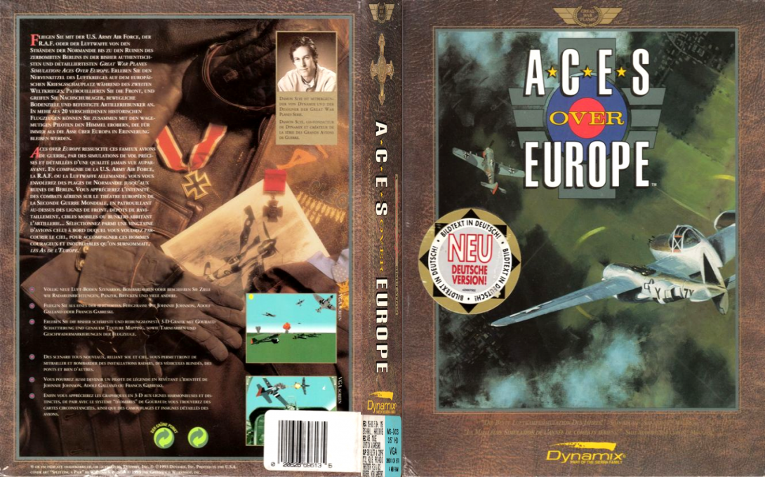 Aces Over Europe — box-texture (EU)