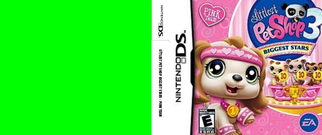 Littlest Pet Shop 3 - Biggest Stars - Pink Team — box-texture (US)
