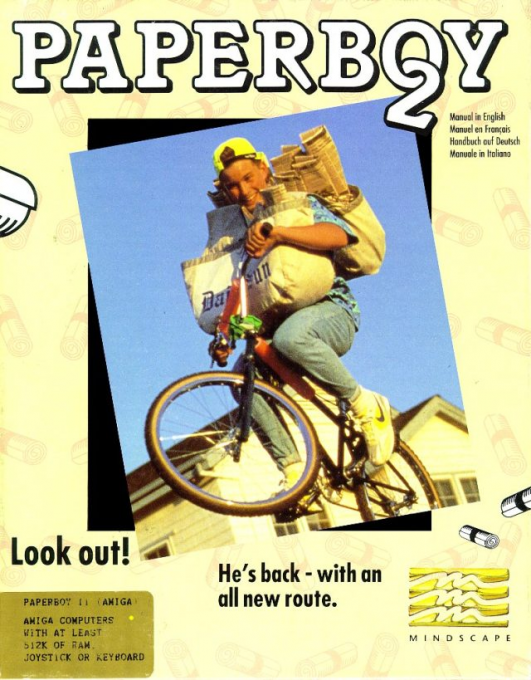 Paperboy 2 box art