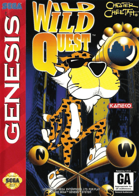 Chester Cheetah - Wild Wild Quest box art