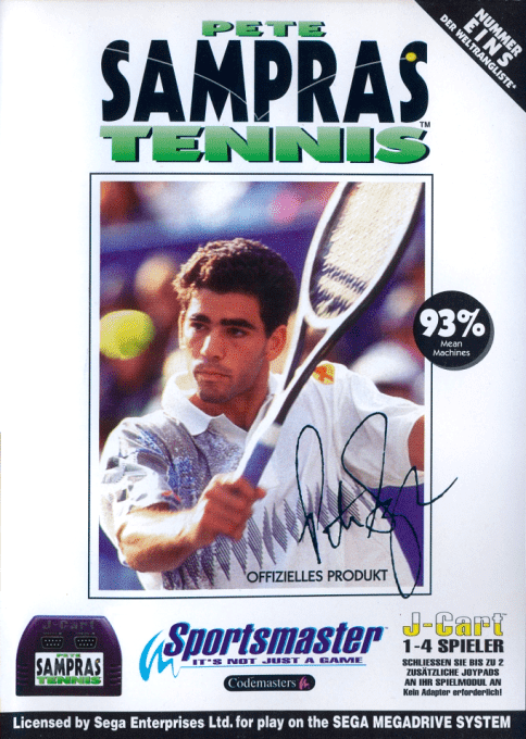 Pete Sampras Tennis — box-2D (DE)