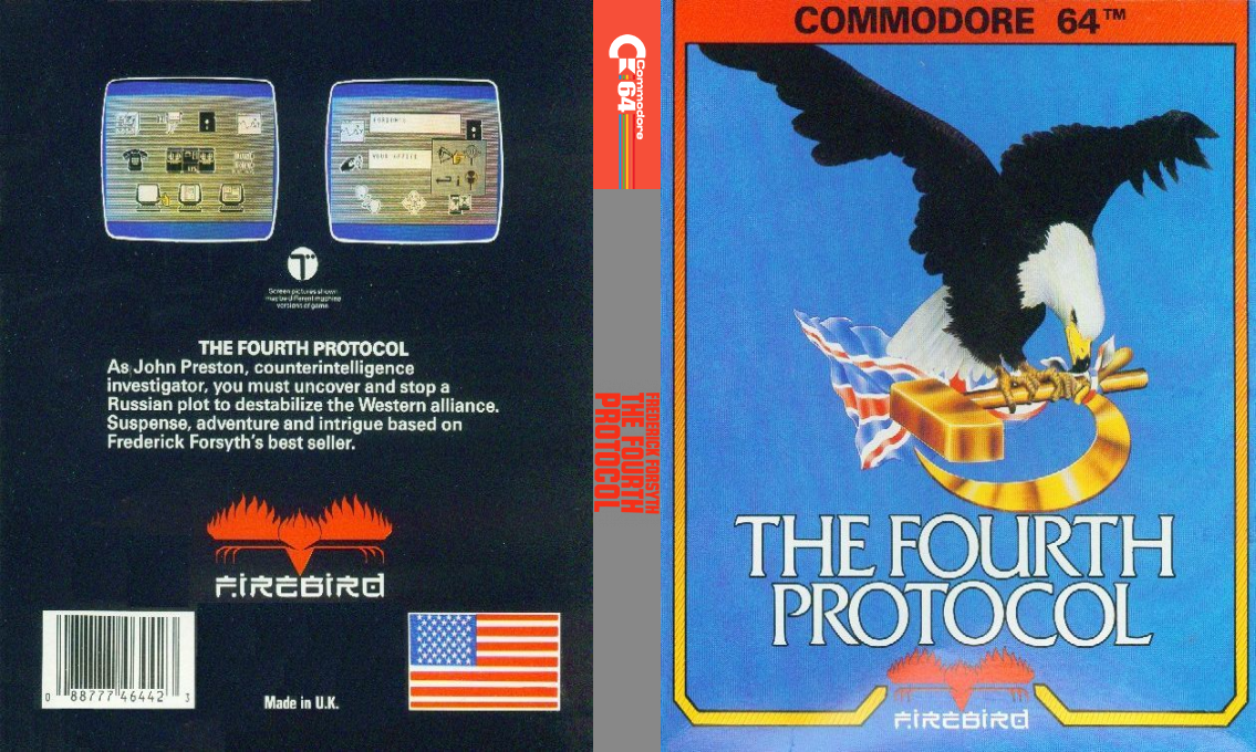 Fourth Protocol, The — box-texture (US)