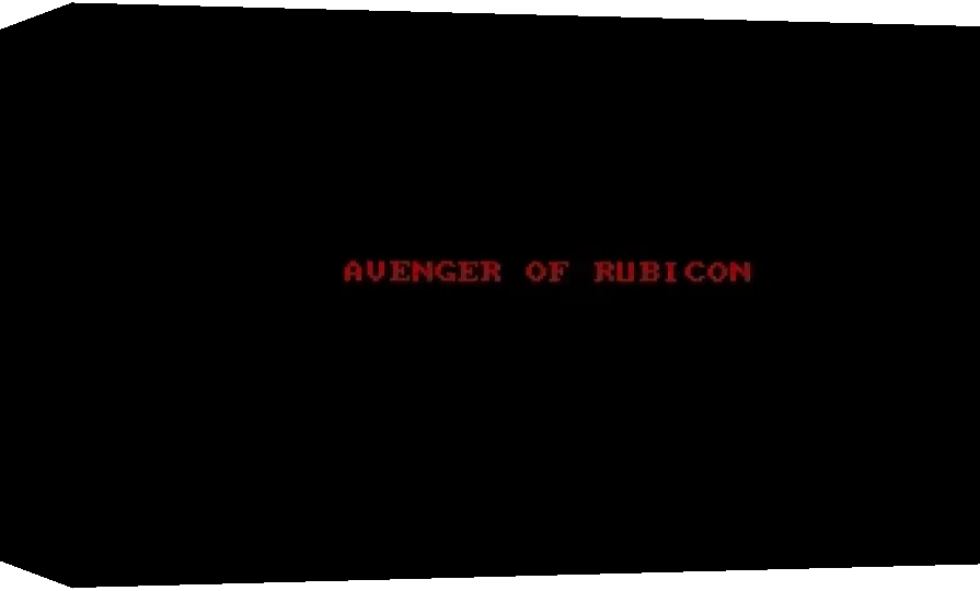 Avenger of Rubicon — box-3D (WOR)