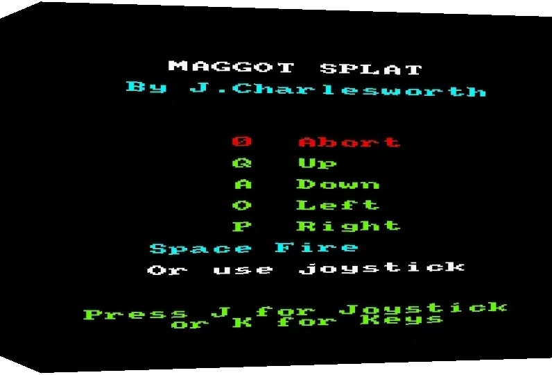 Maggot Splat — box-3D (WOR)
