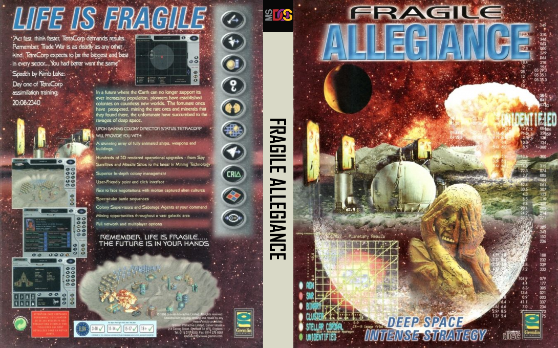 Fragile Allegiance — box-texture (EU)