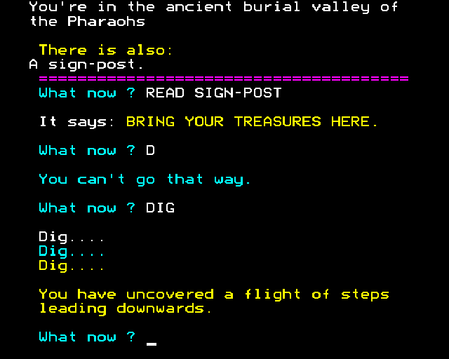 Valley Of The Pharaohs — ss (WOR)