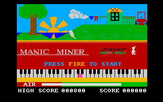 Manic Miner — sstitle (EU)