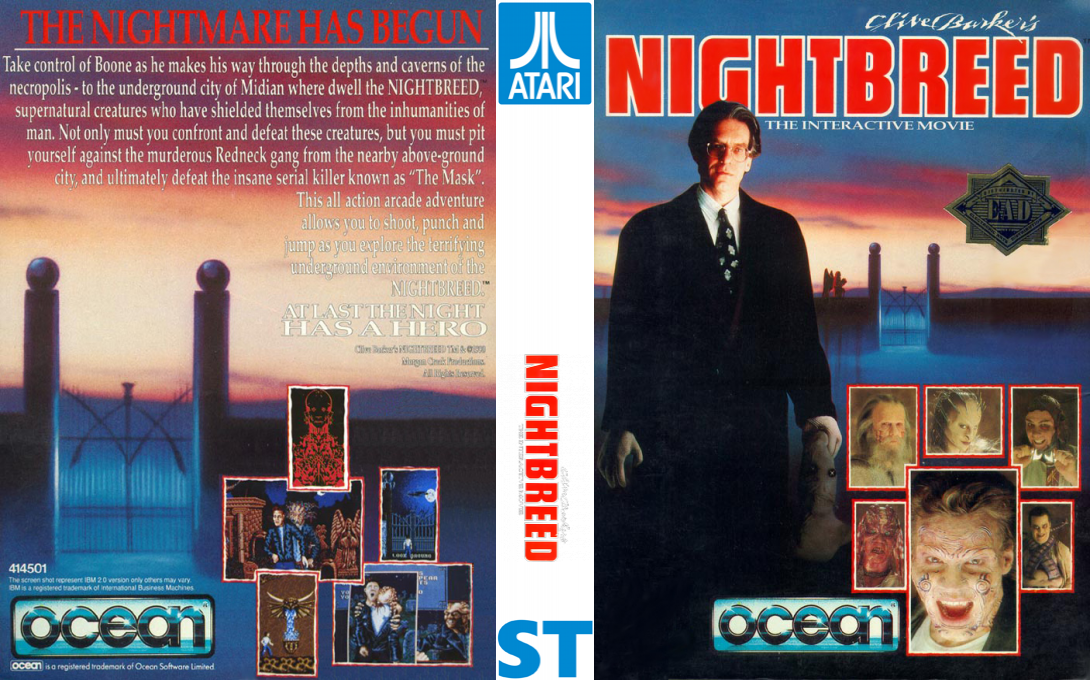 Clive Barker's Nightbreed - The Interactive Movie — box-texture (EU)