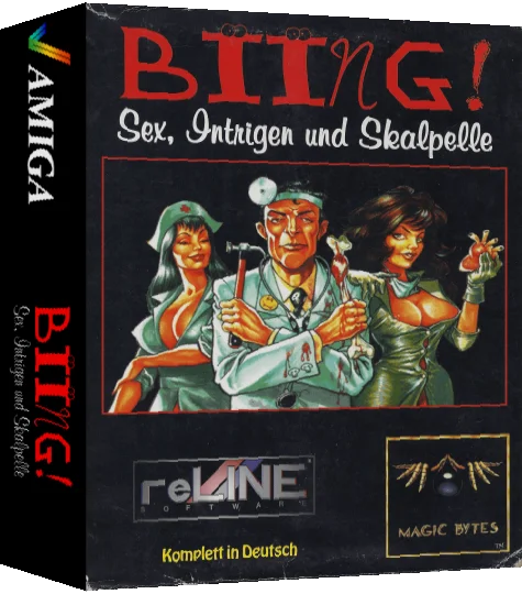 Biing! - Sex, Intrigen und Skalpelle — box-3D (DE)