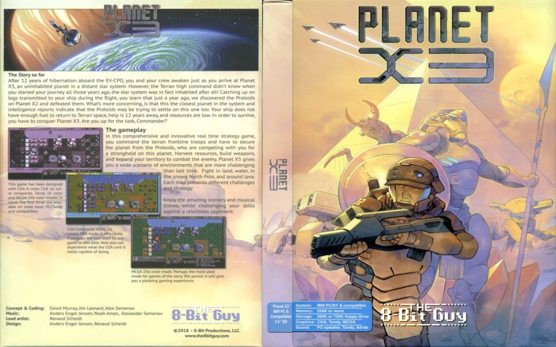 Planet X3 — box-texture (US)