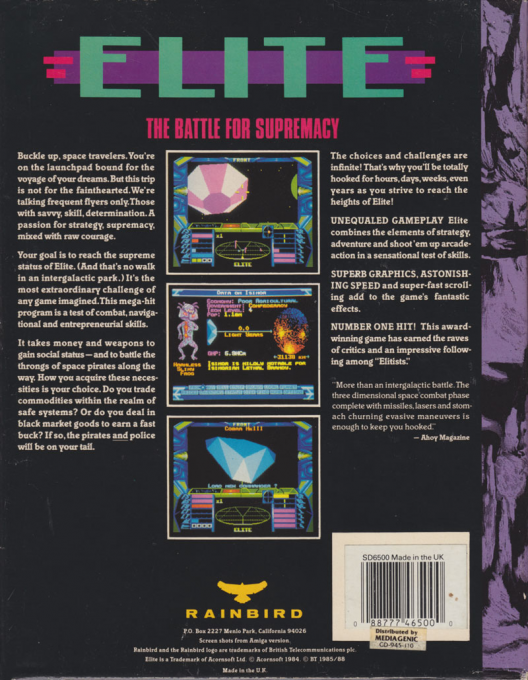 Elite — box-2D-back (US)