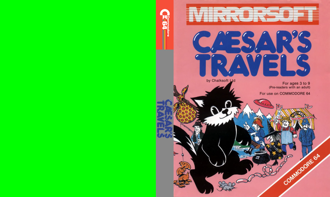 Caesar's Travels — box-texture (WOR)