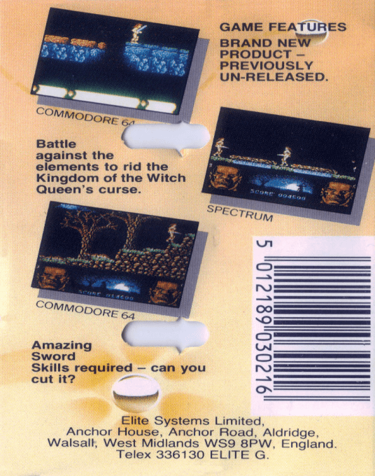 Storm Warrior — box-2D-back (EU)
