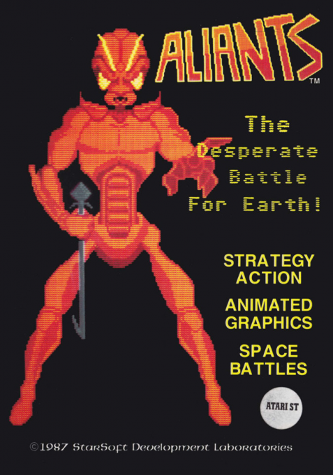 Aliants - The Desperate Battle For Earth box art