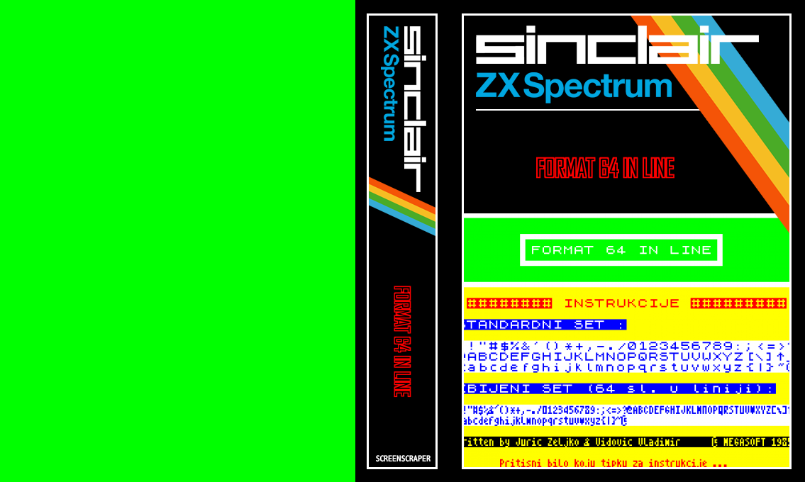 Format 64 In Line — box-texture (SS)