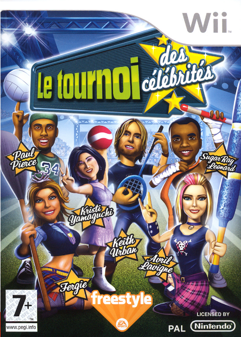 Tournoi des Celebrites, Le — box-2D (FR)