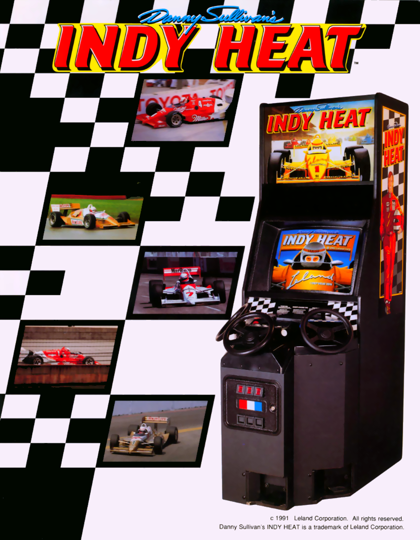 Danny Sullivan's Indy Heat box art