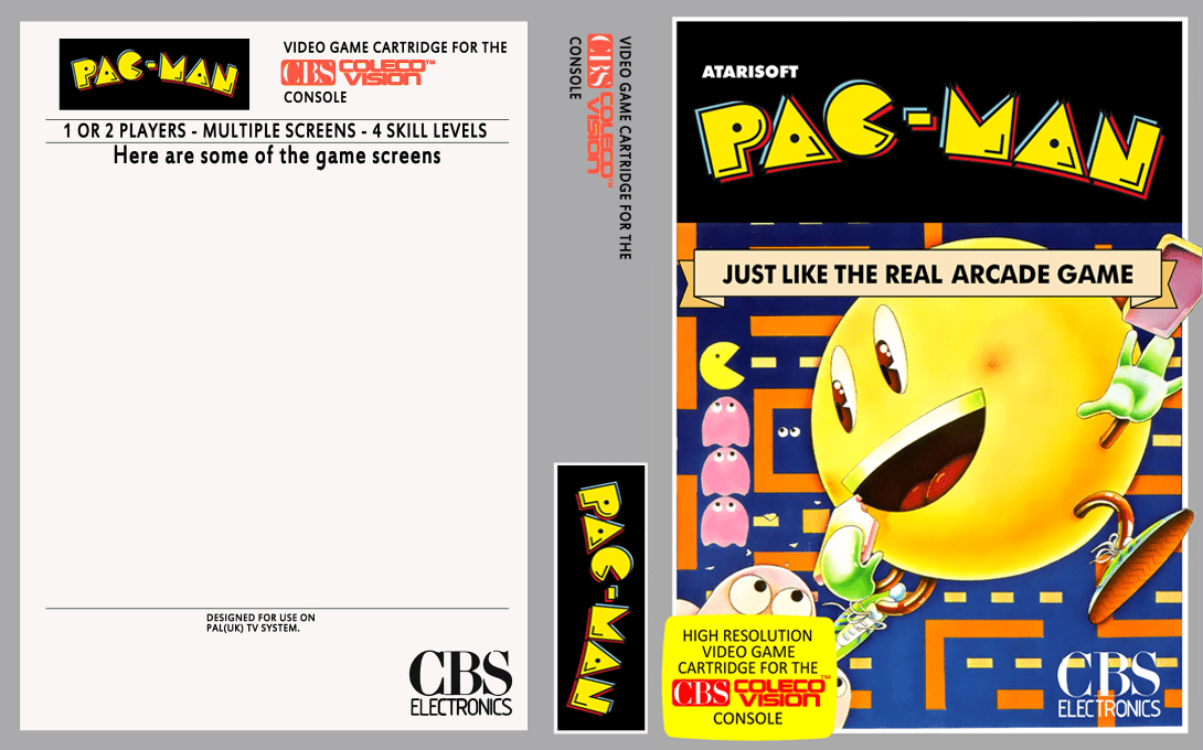 Pac-man — box-texture (US)