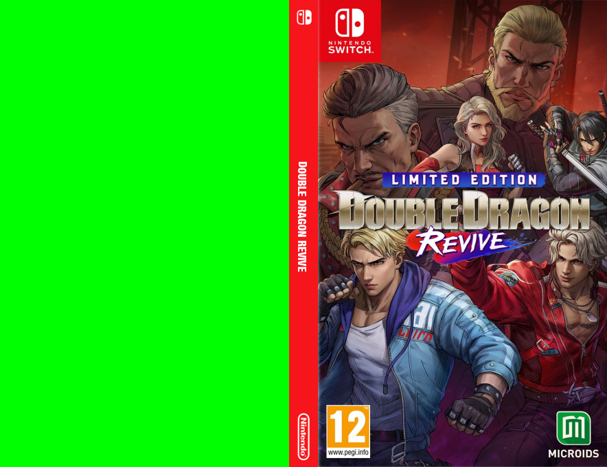 Double Dragon Revive — box-texture (EU)