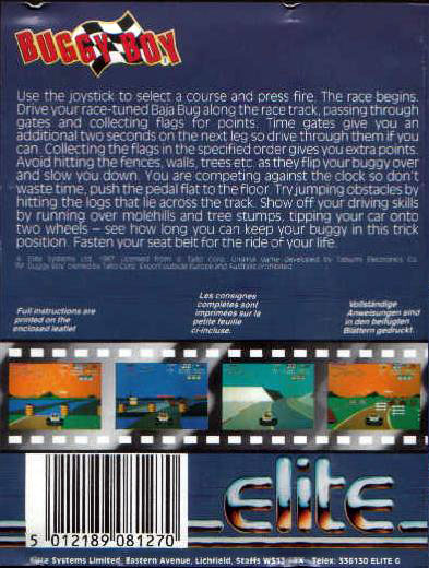 Speed Buggy — box-2D-back (EU)