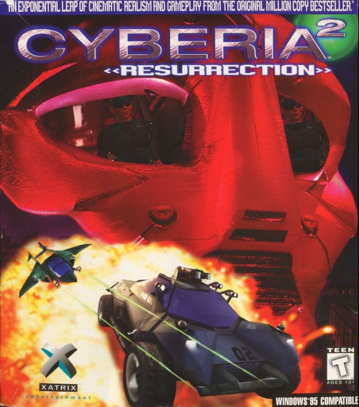 Cyberia 2 - Resurrection box art
