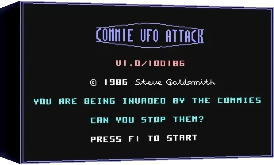 Commie UFO Attack — box-3D (WOR)